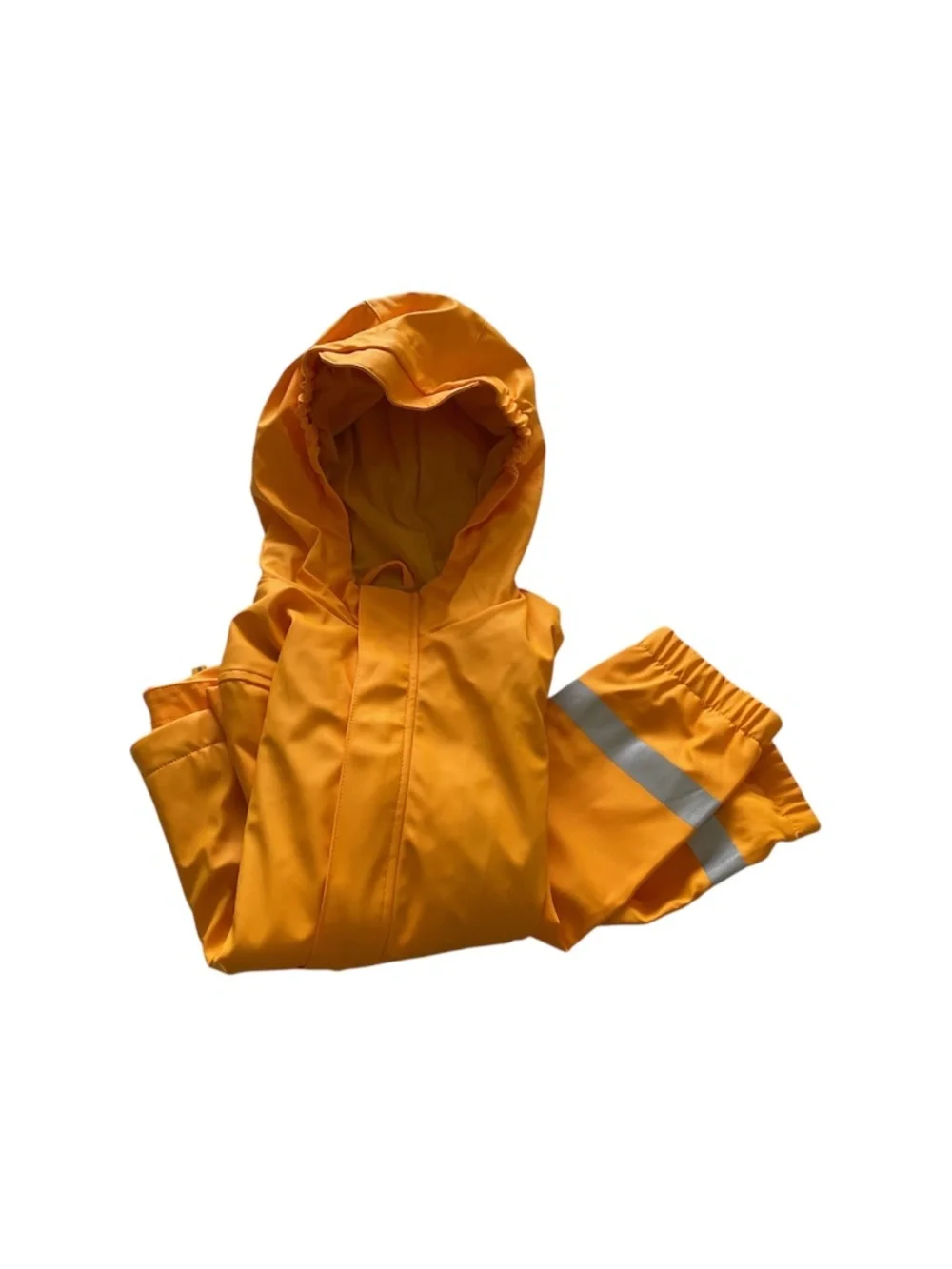 CAT & JACK Waterproof rain jacket with hood and reflective bands,